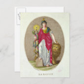 理由、1793年カレ刻印 ポストカード (正面/裏面)