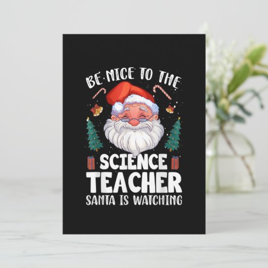 理科の先生に優しくしてね サンタさん クリスマス (スタンド正面)