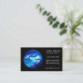 理科指導名刺 名刺 (スタンド正面)