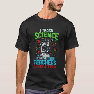 理科教師のためのサイエンスティーチャー Tシャツ