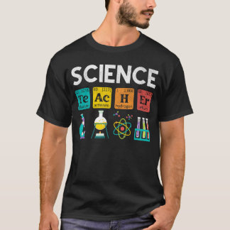 理科教師 化学 生物 物理 先生 Tシャツ