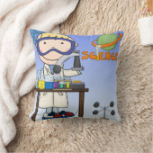 理科研の少年の枕 クッション (ブランケット)