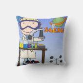 理科研の少年の枕 クッション (裏面)