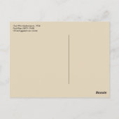 理解している人、ポール・クレー ポストカード (裏面)