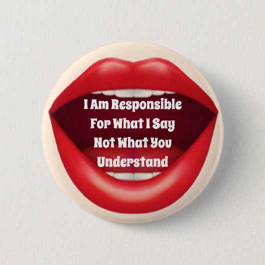 理解するボタン 缶バッジ (正面)