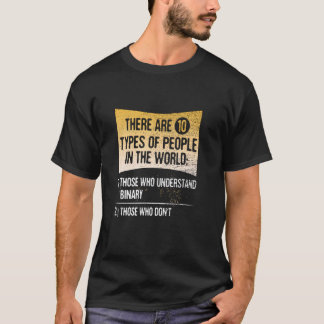 理解する人は10種類ある Tシャツ