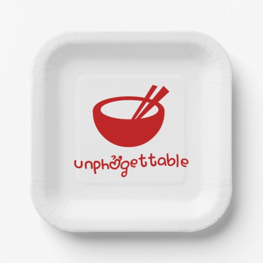 理解できởる ペーパープレート (正面)