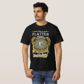 理解できないほどフラットなもの Tシャツ (正面フル)