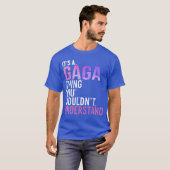 理解できないガガヒン Gaga ギフト Tシャツ (正面フル)
