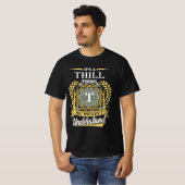 理解できないスリルなこと Tシャツ (正面フル)