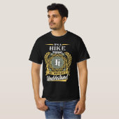 理解できないハイキングの話 Tシャツ (正面フル)