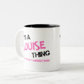 理解できないルイーズ ツートーンマグカップ (正面左)