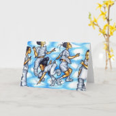 理解できない話 カード (黄色い花)