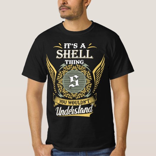 理解できない貝の世界 Tシャツ (正面)