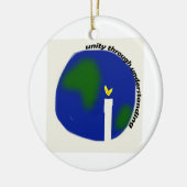 理解による単一性 セラミックオーナメント (左)