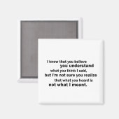 理解に関するマッキー マグネット (正面/裏面)