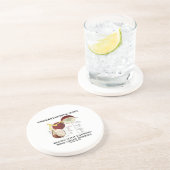 理解のワインはブドウ酒用ブドウを知っていることから始まります コースター (側面)