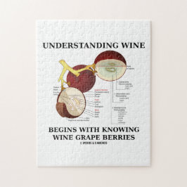 理解のワインはブドウ酒用ブドウを知っていることから始まります ジグソーパズル