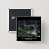 理解の人は穏やかな精神…ピンです 缶バッジ (正面&裏面)