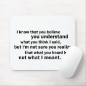 理解のMcCloskey マウスパッド (マウス)