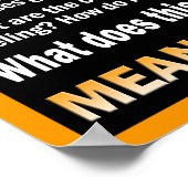 理解ポスター ポスター (角)