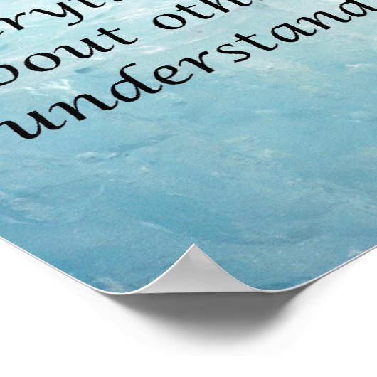 理解 ポスター (角)