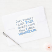 理解 ラウンドシール (封筒)