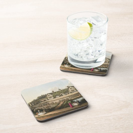 「理論の片からの仕事の家、 コースター (右側)