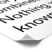 理論パーソナライズされた実践用ポスター ポスター (角)