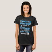 理論物理学者 Tシャツ (正面フル)