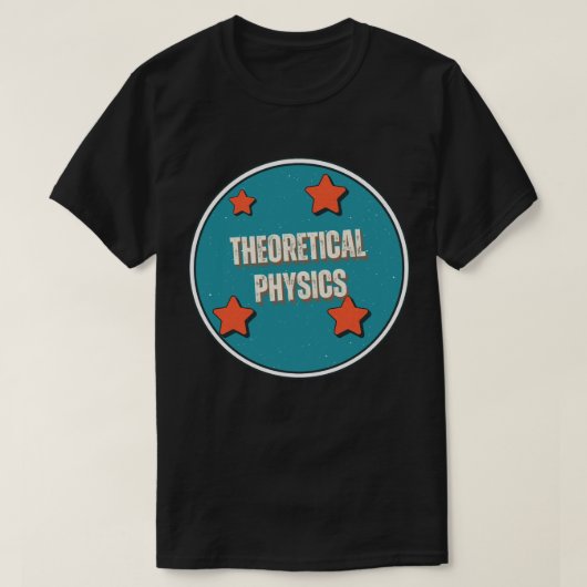 理論物理学 Tシャツ (デザイン正面)