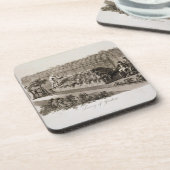 「理論aの片からの庭の贅沢、 コースター (左側)