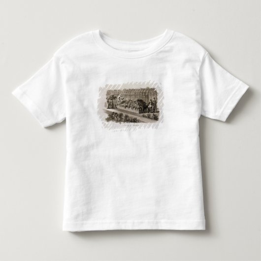 「理論aの片からの庭の贅沢、 トドラーTシャツ (正面)