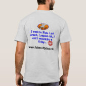 理賀の与太者のワイシャツ Tシャツ (裏面)