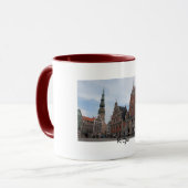 理賀の市民会館のマグ マグカップ (正面左)