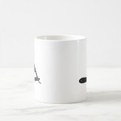 理髪店かみそり コーヒーマグカップ (中央)