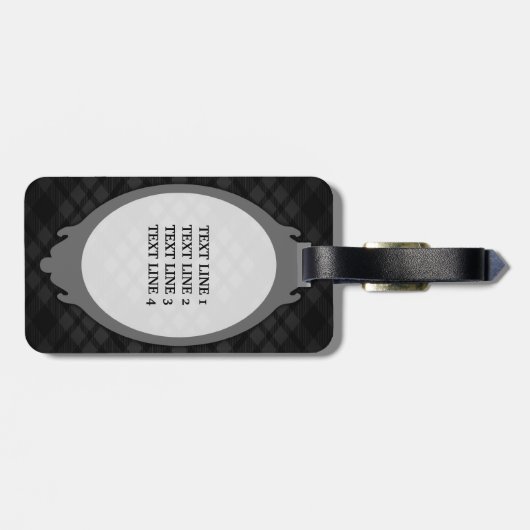 理髪店のギア ラゲッジタグ (裏面横)