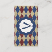 理髪店のダイヤモンドのスタンプカード ロイヤリティカード (正面)