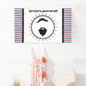 理髪店のテンプレート 横断幕 (インサイチュ)