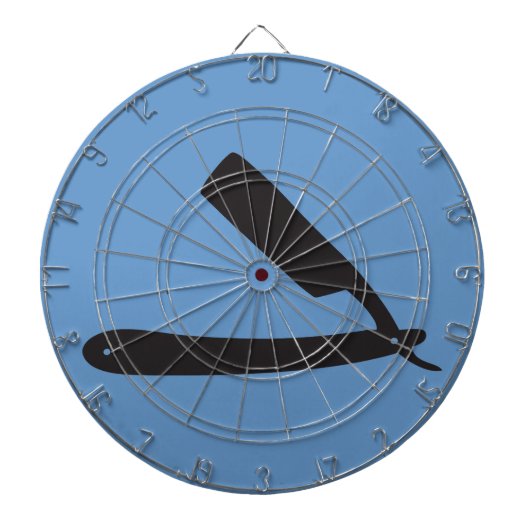 理髪店の剃刀 ダーツボード (正面)