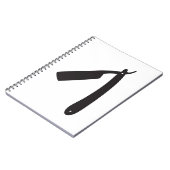 理髪店の剃刀 ノートブック (左側)