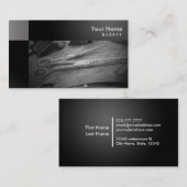 理髪店の名刺 名刺 (正面/裏面)