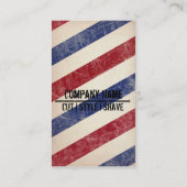 理髪店の名刺 名刺 (裏面)