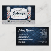 理髪店の名刺 名刺 (正面/裏面)