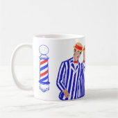 理髪店の四つ組 コーヒーマグカップ (左)