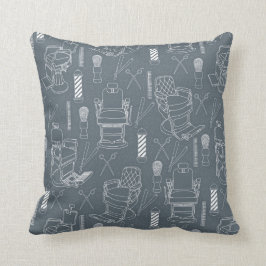 理髪店の枕 クッション