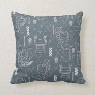 理髪店の枕 クッション