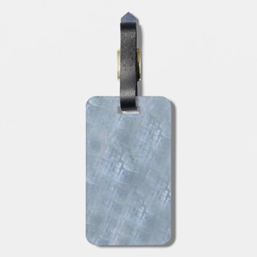 理髪店の歌声免許 ラゲッジタグ (裏面縦)