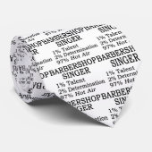 理髪店の歌手の熱気 ネクタイ (ロール)