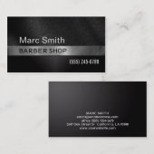 理髪店及び男性へ美容師の名刺 名刺 (正面/裏面)